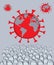 Stop corona virus covid-19 pandemy sign icon prevention quarantine conept