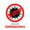 Stop coronavirus 2019-nCoV. Dangerous chinese nCoV coronavirus outbreak