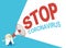 Stop coronavirus phrase