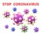 Stop coronavirus, sick, virus, stop, health