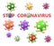 Stop coronavirus, sick, virus, stop, health