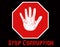 Stop Corruption Illustration