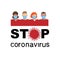 Stop covirus epidemic control