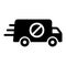 Stop delivery icon design