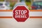 Stop Diesel Sign