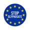 Stop glyphosate symbol in Europe