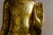 Stop hand thai buddha statue