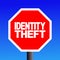 Stop Identity theft sign