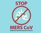 Stop Mers Cov Sign Background