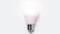 Stop motion animation photography concept. Close-up of light bulb glowing on white background