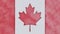 Stop motion of pencil drawn Canada flag cartoon animation - new quality national patriotic colorful symbol video footage