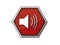 Stop noise icon