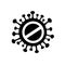 Stop novel corona virus icon for your web site design, logo