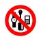 Stop personal things. Ban keys and phone. Cards and clocks.