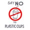 Stop plastic poster