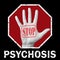 Stop psychosis conceptual illustration