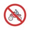Stop Quad bike Isolated Vector icon which can easily modify or edit