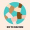 Stop racism icon
