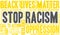 Stop Racism Word Cloud