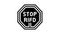 stop rfid glyph icon animation