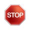 stop road sign. Vector illustration decorative design