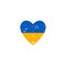 Stop Russian Aggression, Ukrainian flag with blood. Concept illustration. Save from Russia, stickers for media