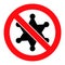 Stop Sheriff Star - Vector Icon Illustration