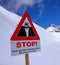 Stop siganage in Alps