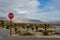 Stop Sign in Cholla Garden Desert
