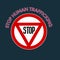 Stop Sign, Human Trafficking Concept, Stop Human Trafficking, Against Women, Women Rights, Domestic Violence,