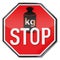 Stop sign no weight gain