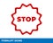 Stop Signs In Vector, Easy To Use And Print Design Templates.