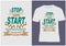 stop talking start doing ,Motivational Clothing Motivational trending T shirt Design