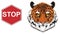 Stop to kill tiger