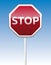 Stop traffic board