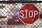 Stop traffic sign