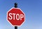 Stop traffic sign
