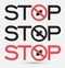 Stop Virus Messages Stickers