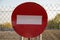 Stop warning sign fence concept control no people