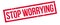 Stop worrying rubber stamp