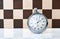 Stopwatch and chessboard