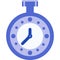 Stopwatch icon stop clock vector watch time