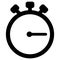 Stopwatch icon time.Stopwatch - last chance.