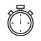 Stopwatch icon. Vector illustration decorative design