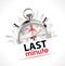 Stopwatch - Last minute - travel and tourism