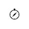Stopwatch vector icon design