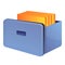 Storage documents drawer icon, cartoon style