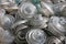 Storage of glazing and glass insulators abandoned on a landfill