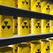 Storage of radioactive material