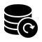 Storage refresh glyphs icon